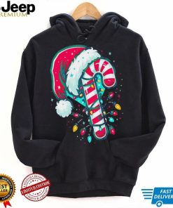 Candy Cane Crew Christmas Lights Family Matching Xmas Shirt