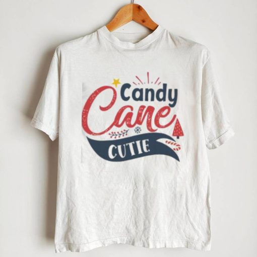 Candy Cane Cutie Christmas Holiday Quote’ Men’s V Neck T Shirt