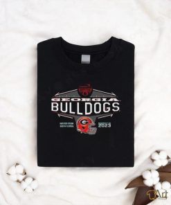 Capital One Orange Bowl 2023 Georgia Bulldogs Helmet Shirt