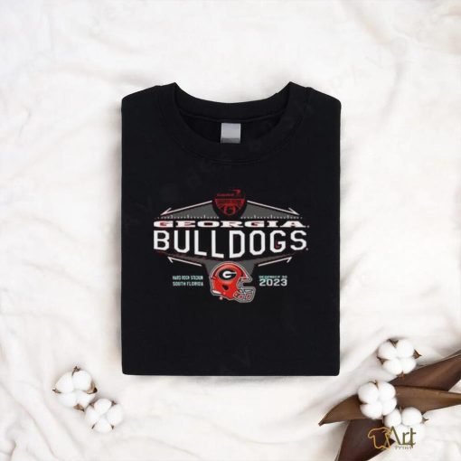 Capital One Orange Bowl 2023 Georgia Bulldogs Helmet Shirt