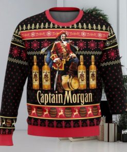 Captain Morgan Funny Ugly Christmas Sweater Christmas Gift For Family