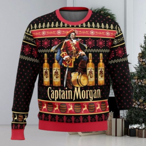 Captain Morgan Funny Ugly Christmas Sweater Christmas Gift For Family