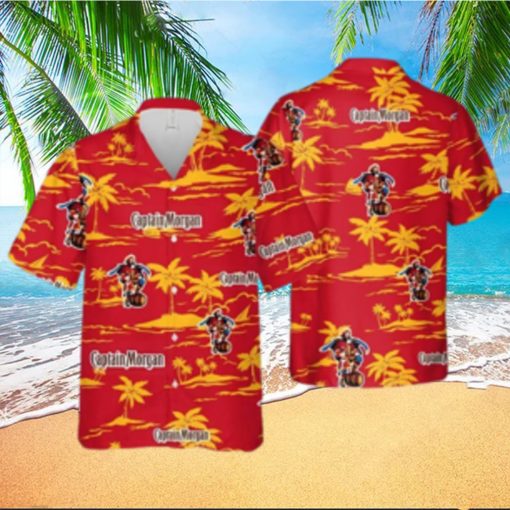 Captain Morgan Hawaiian Shirt Gift For Beach Trip