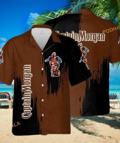 Captain Morgan Hawaiian Shirt Gift For Rum Lovers Aloha Shirt