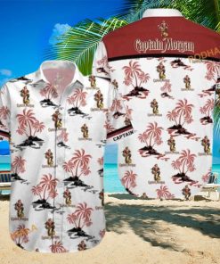 Captain Morgan Hawaiian Shirt Island Pattern Gift For Beach Lovers Aloha Shirt