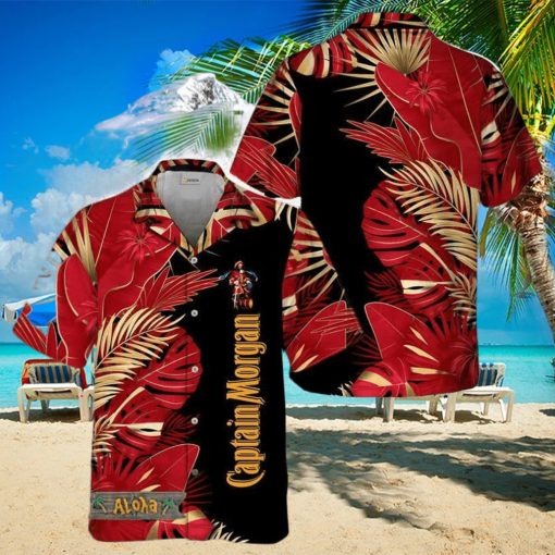 Captain Morgan Tropical Palm Hawaiian Shirt For Men And Women Gift Hawaiian Beer