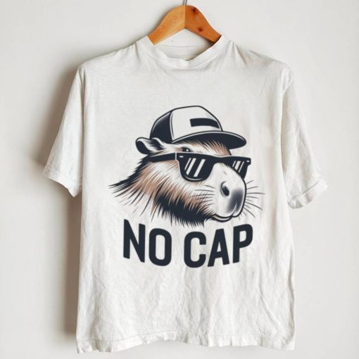 Capybara Funny Quote Meme, No Cap Capybara T Shirt