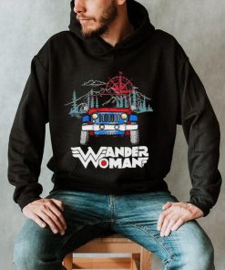 Car Wonder Woman Jeep Shirt