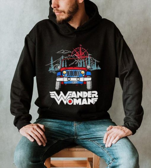 Car Wonder Woman Jeep Shirt