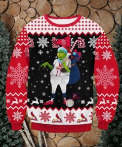 Cardinals Grinch Christmas Christmas Ugly Sweater Gift For Men And Women