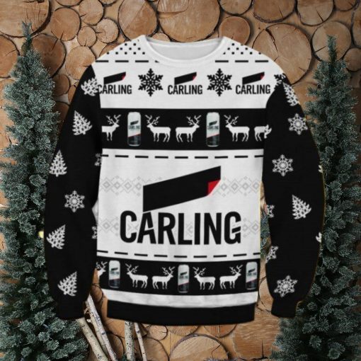 Carling Beer Christmas Ugly Sweater Gift For Men And Women