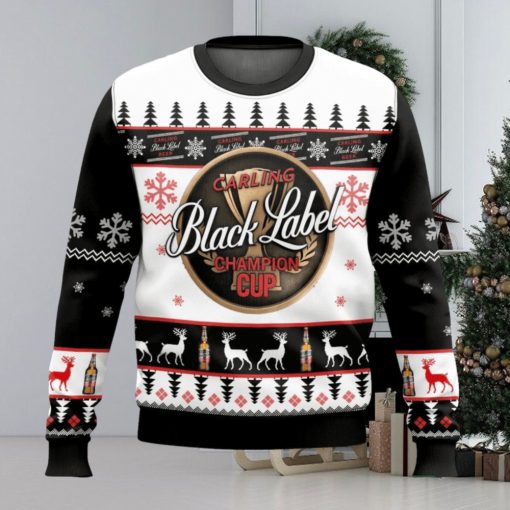 Carling Black Label Beer Christmas Ugly Sweater Special Gift For Xmas