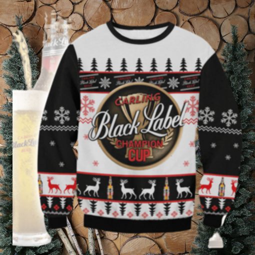 Carling Black Label Beer Ugly Sweater