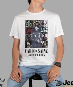 Carlos Sainz 2023 F1 Era Eras Tour T shirt