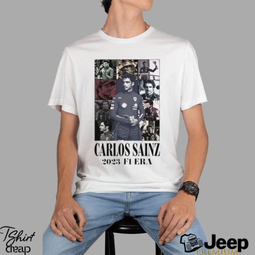 Carlos Sainz 2023 F1 Era Eras Tour T shirt