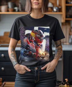 Carlos Sainz Of Scuderia Ferrari F1 Team Won The Singapore GP 2023 Classic T shirt