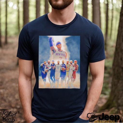 Carmelo Anthony Retirement Poster 2023 shirt