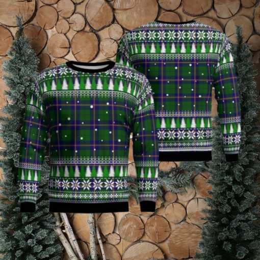 Carmichael Modern Tartan Christmas Ugly Sweater 3D Gift For Men And Women