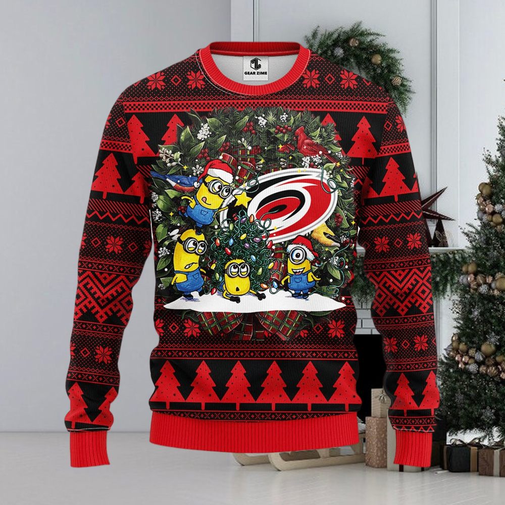 Carolina hurricanes shop christmas sweater