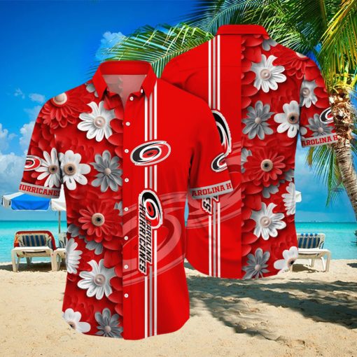 Carolina Hurricanes NHL Hawaiian Shirt Heat The Sport Of Two Halves Shirts