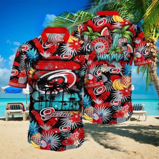 Carolina Hurricanes NHL Hawaiian Shirt Heattime Aloha Shirt