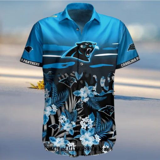 Carolina Panthers All Over Print Hawaiian Shirt