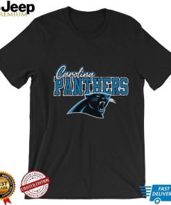 Carolina Panthers Gameday Couture s In The Spotlight Tonal Leopard Print Shirt