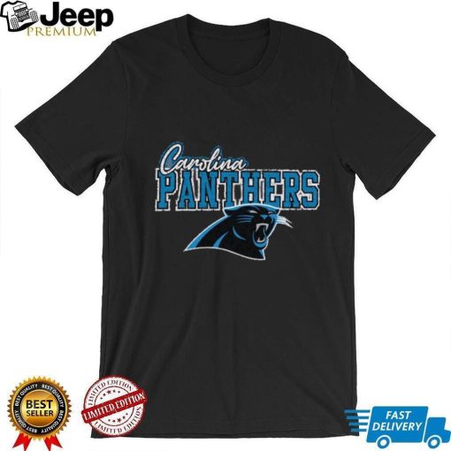 Carolina Panthers Gameday Couture s In The Spotlight Tonal Leopard Print Shirt