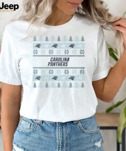 Carolina Panthers Holiday Christmas Tree T Shirt