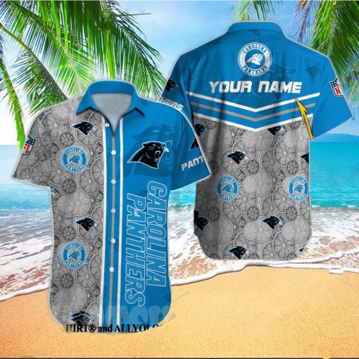 Carolina Panthers NFL 3D Full Printed Hawaiian Aloha Shirt