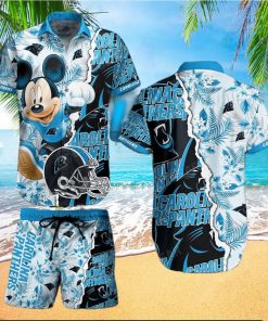 Carolina Panthers NFL 3D Hawaiian Shirt And Shorts For Men And Women Gift Fans