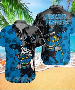 Carolina Panthers NFL All Over Printed 3D Vacation Hawaiian Shirt