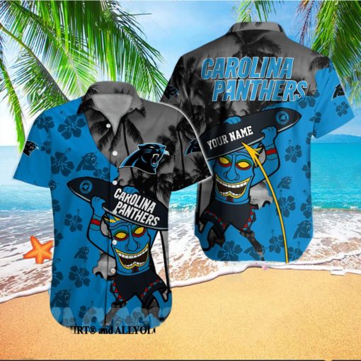 Carolina Panthers NFL All Over Printed 3D Vacation Hawaiian Shirt