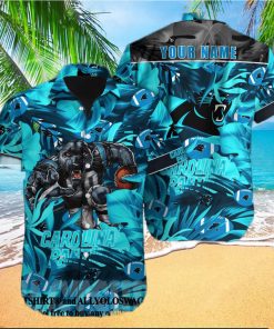 Carolina Panthers NFL Classic All Over Print Hawaii Shirt