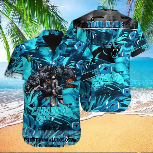 Carolina Panthers NFL Classic All Over Print Hawaii Shirt