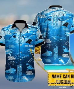 Carolina Panthers NFL Custom Unisex Hawaiian Shirt