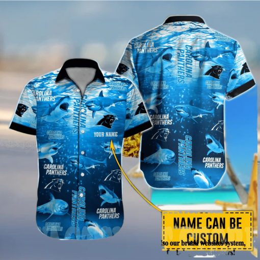 Carolina Panthers NFL Custom Unisex Hawaiian Shirt