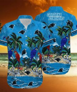 Carolina Panthers NFL Football Hawaiian Shirt Graphic Summer Tropical Pattern New Trends Gift For Men Women