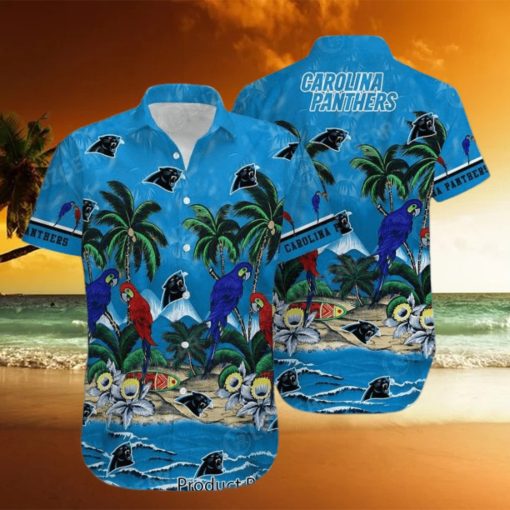 Carolina Panthers NFL Football Hawaiian Shirt Graphic Summer Tropical Pattern New Trends Gift For Men Women