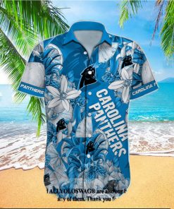 Carolina Panthers NFL For Sport Fan Full Printed Personalized Hawaii Shirt