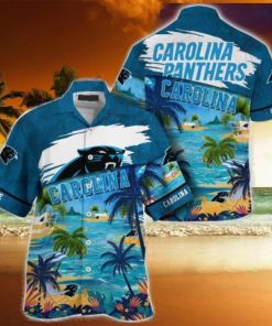 Carolina Panthers NFL Hawaiian Shirt Gifts For Men Dad Gifts Christmas Gifts Beach Vibes