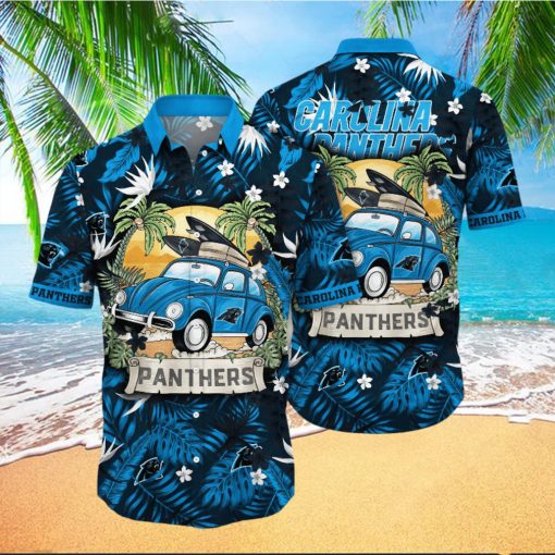 Carolina Panthers NFL Hawaiian Shirt High Temperaturestime Aloha Shirt