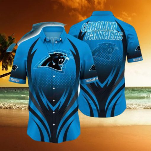 Carolina Panthers NFL Logo Hawaiian Shirt Gifts For Fans Dad Gifts