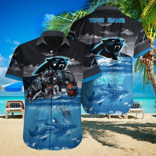 Carolina Panthers NFL Personalized Hawaiian Shirt Gift For Men Women Fans