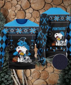 Carolina Panthers Snoopy Girl Limited Edition Men’s And Women’s Ugly Sweater For Fans