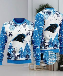 Carolina Panthers Special Christmas Ugly Sweater Design Holiday Edition