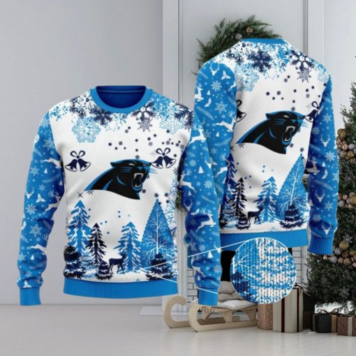 Carolina Panthers Special Christmas Ugly Sweater Design Holiday Edition