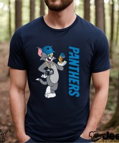 Carolina Panthers T Shirt Print Tom And Jerry Nfl Tom And Jerry Tshirt For Fans