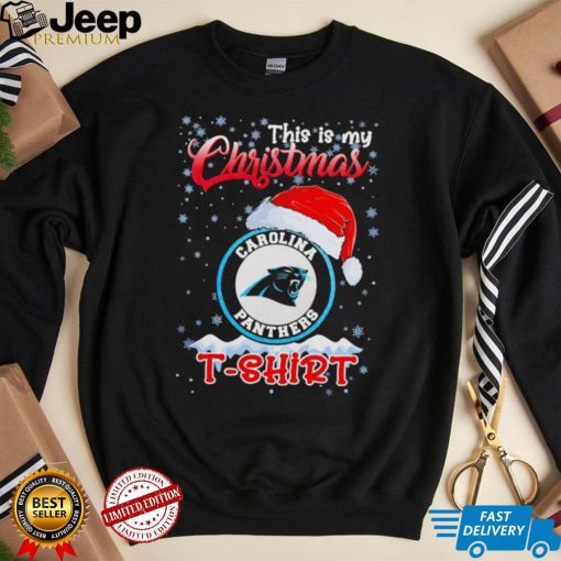 Carolina Panthers This Is My Christmas NFL t shirt