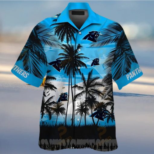 Carolina panthers tropical Summer Vibe Hawaiian Shirt